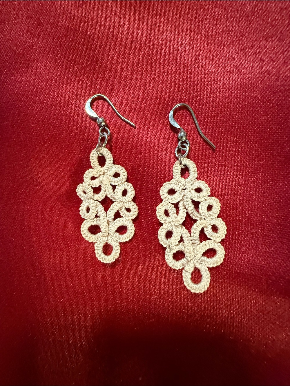 Hand Laced Earrings